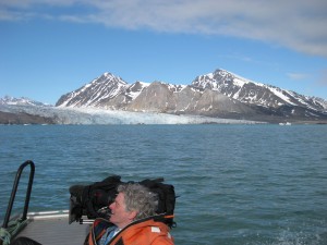 Hans at the location of the old picture